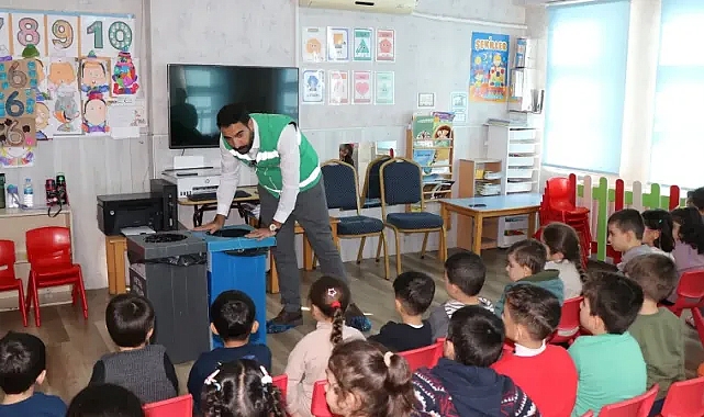 Haliliye Belediyesi, okullarda sıfır atık seferberliğini sürdürüyor!