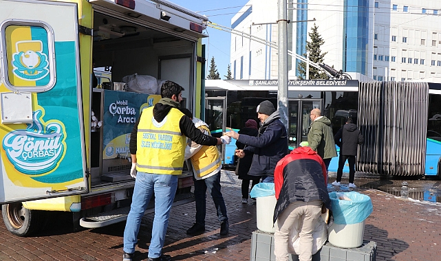 Haliliye’de Kar Mesaisi: Yol Açma Ve Sıcak Yemek Desteği