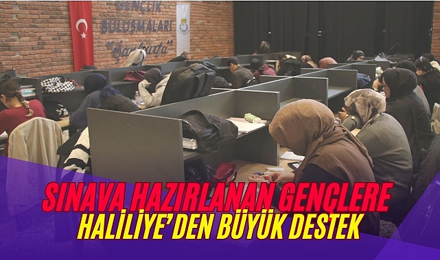 Haliliye’de Öğrencilere Sınav Maratonu Desteği