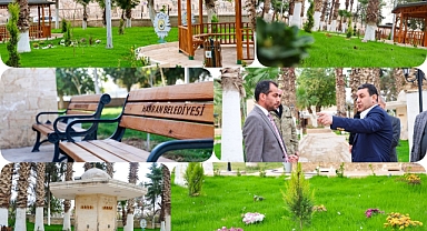 Harran'da Şeyh Hayati Harran'i Cami Ve Türbesi Çevresi Yenilendi 