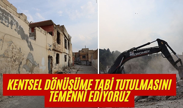Hızmalı ve Atatürk Mahallesindeki Kentsel Dönüşüm Çalışmaları Hızla Sürüyor