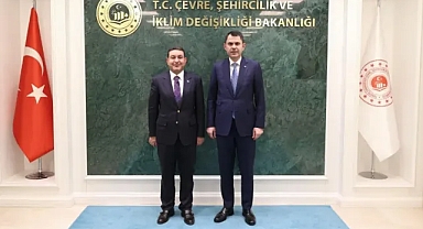 Neler konuşuldu? Başkan Özyavuz, Bakan Kurum ile görüştü!