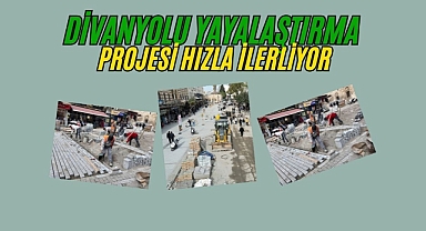 Şanlıurfa’da Divanyolu Modern Bir Görünüme Kavuşuyor
