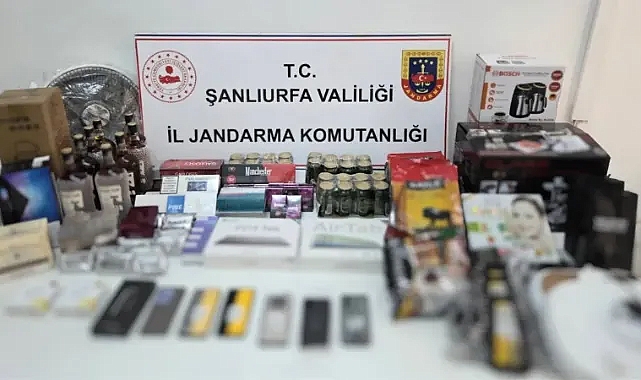 Şanlıurfa'da jandarmadan operasyon!