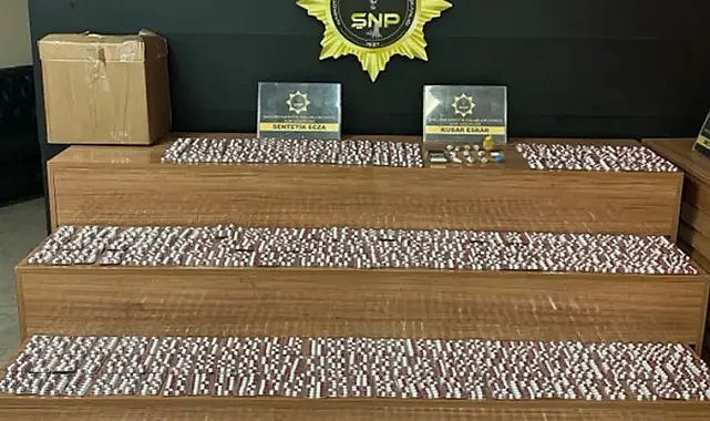 Şanlıurfa’da kapsamlı operasyon! Binlerce sentetik hap ele geçirildi!