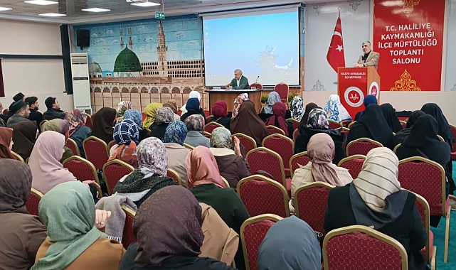 Şanlıurfa’da Kur’an Kursu Öğreticilerine Hizmet İçi Eğitim Semineri Başladı