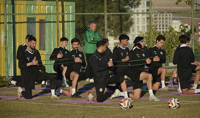 Şanlıurfaspor, Karaman FK Maçı Hazırlıklarını Sürdürüyor