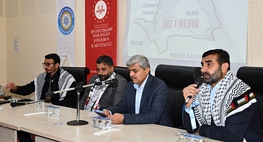 Sumud Gazze Yolculuğu Paneli: Küresel Dayanışmanın Merkezi Harran Üniversitesi’nde