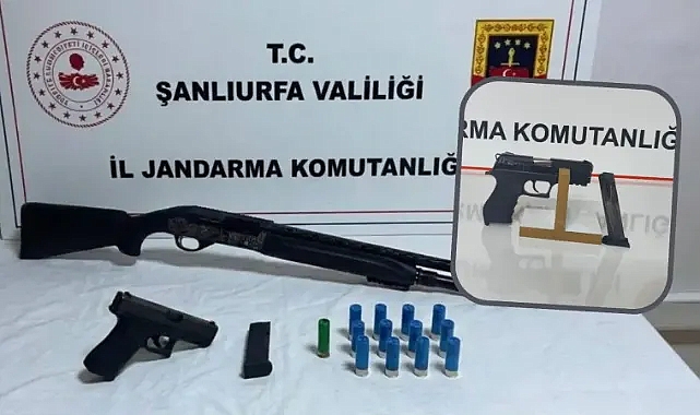 Urfa'nın iki ilçesinde silah operasyonu!