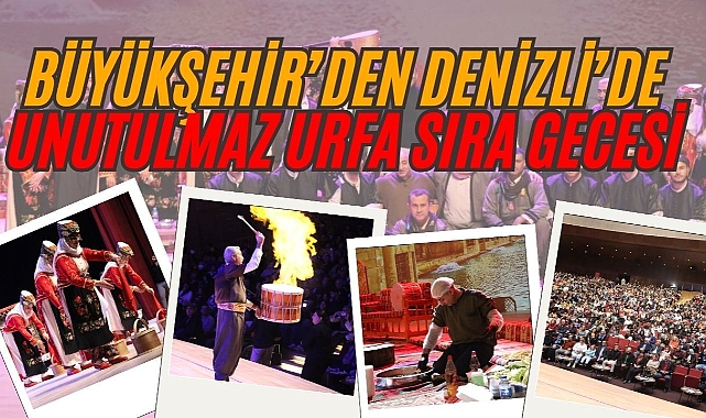 Urfa Sıra Gecesi İle Kültürler Buluştu
