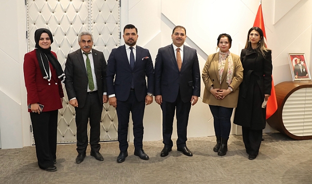 YSD Koleji Yönetimi, Haliliye Belediyesi'ni Ziyaret Etti