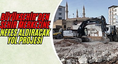 25 Metrelik Yol Projesinde Çalışmalar Hız Kazandı