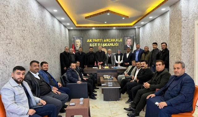 AK Parti Akçakale Haftalık Yönetim Kurulu Toplantısını Gerçekleştirdi
