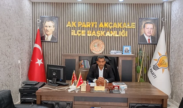 AK Parti Akçakale İlçe Başkanlığı'nda Nöbetçi Başkan Yardımcısı Görev Başında
