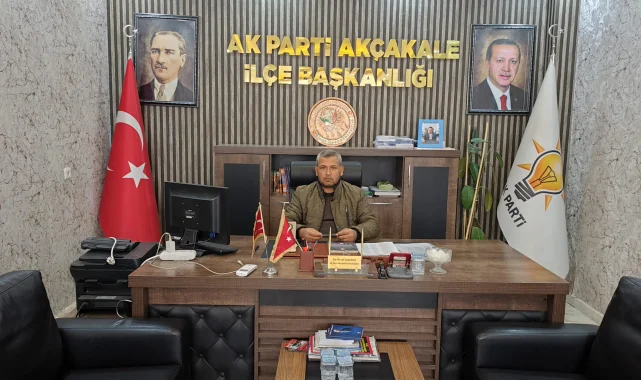 AK Parti Akçakale İlçe Başkanlığı'nda Nöbetçi Yardımcı Görev Başında