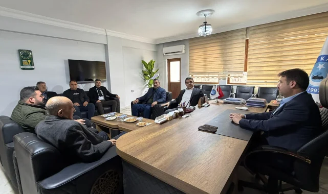 AK Parti Bozova Heyetinden Türk Eğitim-Sen Şube Başkanına Önemli Ziyaret