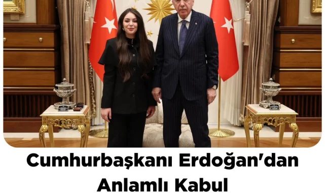 AK Parti Çalışmasında Yaralanan Ayşenur Gök, Cumhurbaşkanı Erdoğan'ı Ziyaret Etti