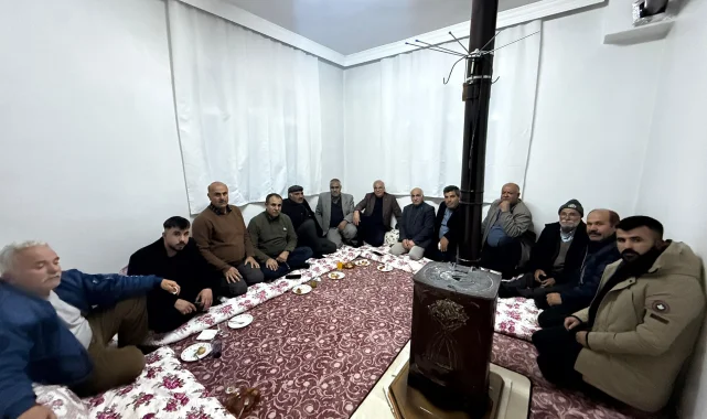 AK Parti Halfeti İlçe Başkanlığı Aşağıgöklü Mahallesi'nde Vatandaşlarla Buluştu