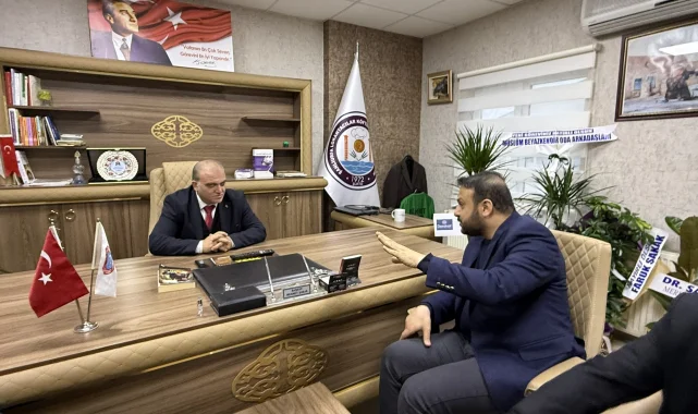 AK Parti Haliliye'den Lokantacılar Odası Başkanı Mehmet Şakak'a Ziyaret