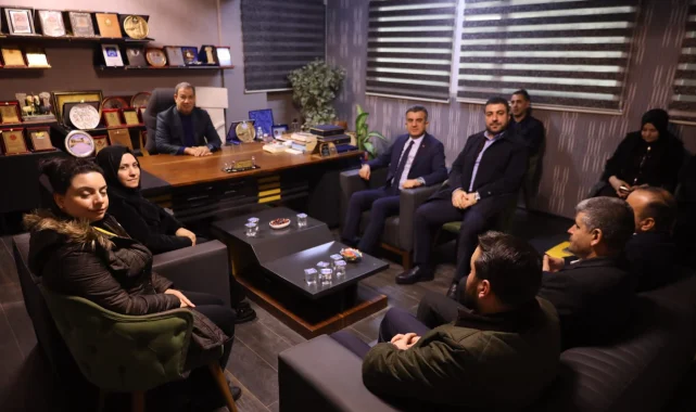 AK Parti Karaköprü Teşkilatı İl Genel Meclis Başkanı'nı Ziyaret Etti