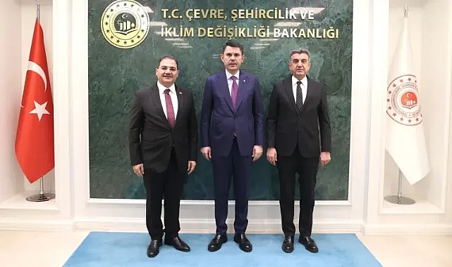 Başkan Canpolat'tan Bakan Kurum'a Ziyaret