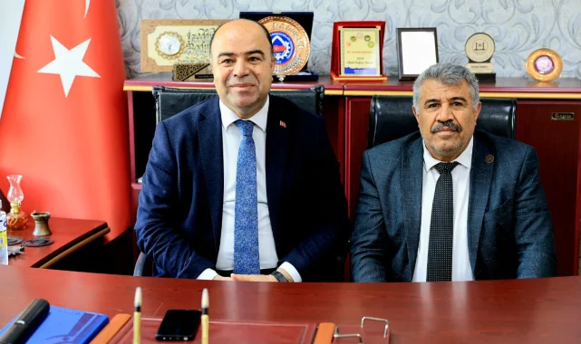 Başkan Çiftçi, Yeniden Seçilen Demirciler Odası Başkanı'nı Ziyaret Etti