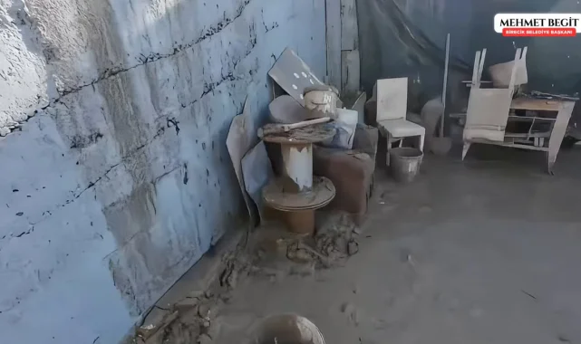 Birecik Belediyesi Ekipleri Toprak Kayması Mağduruna Anında Yardım Ulaştırdı