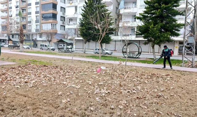 Birecik Belediyesi Park ve Bahçelerde Kapsamlı Bakım Çalışmaları Yürütüyor