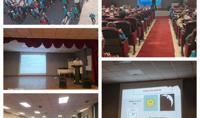 Birecik'te Çocuklara Yönelik Sağlık Bilinci Programı Uygulandı