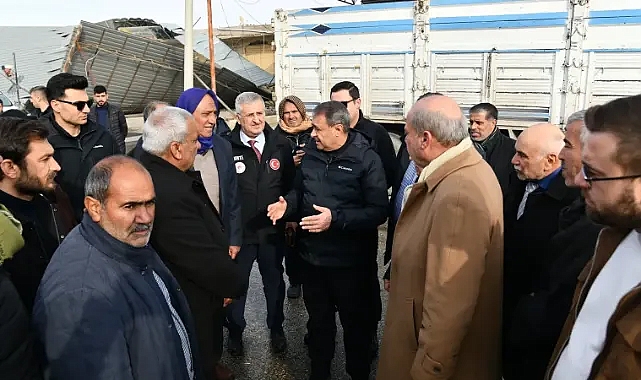 Çatıları hasar görmüştü! Şanlıurfa Valisi Şıldak ziyaret etti!