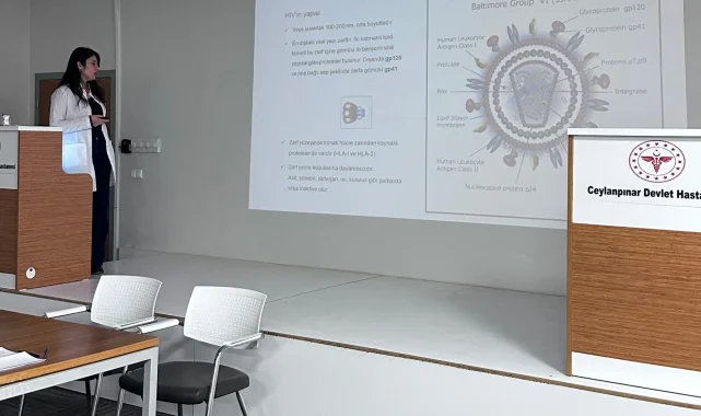 Ceylanpınar Devlet Hastanesi Hekimlerine HIV ve AIDS Eğitimi Verildi