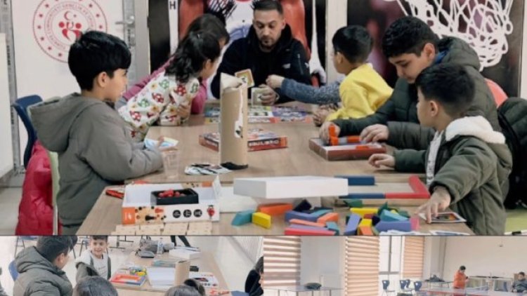 Ceylanpınar Gençlik Merkezi'nde Akıl ve Zeka Oyunları Etkinliği