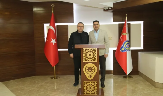 Emniyet Genel Müdürlüğü Daire Başkanı Şanlıurfa'da Emniyet Müdürüyle Görüştü