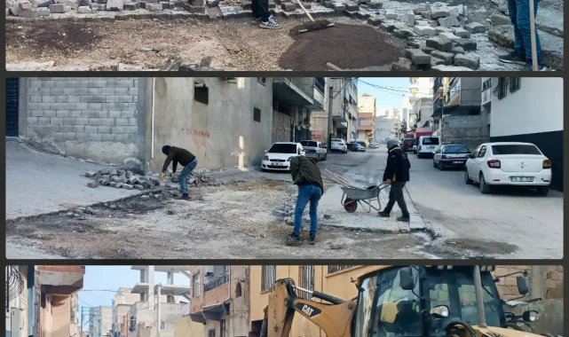 Eyyubiye Belediyesi Altyapı Kazıları Sonrası Üstyapıyı Yeniliyor