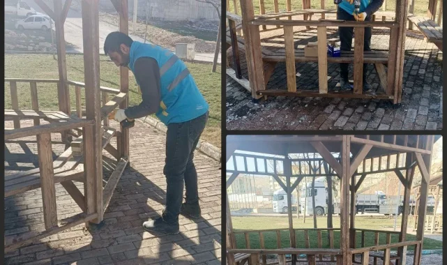 Eyyubiye Belediyesi Mobil Atölye ile Yerinde Bakım Çalışması Başlattı