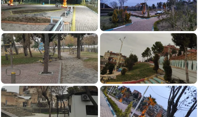 Eyyubiye Belediyesi Yeşil Alanlarda Bakım ve Temizlik Çalışmalarını Sürdürüyor