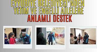 Eyyübiye’de Yetim Evleri Şen Oldu