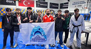 Eyyübiye’nin Taekwondo Gururu: 9 Madalya ile Alanya Bileti Aldılar