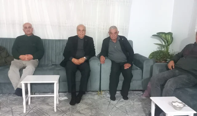 Halfeti AK Parti İlçe Başkanlığı'ndan Umre Dönüşü Erdoğan Ekinci'ye Ziyaret