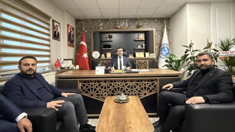 Haliliye AK Parti'den Marangozlar Odası Başkanı Mehmet Çay'a Ziyaret