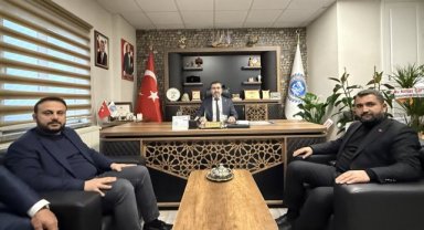 Haliliye AK Parti'den Marangozlar Odası Başkanı Mehmet Çay'a Ziyaret