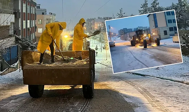 Haliliye Belediyesi ekipleri tam kadro sahada!