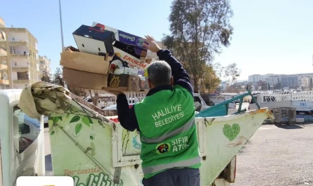 Haliliye Belediyesi Sıfır Atık Marketleri ve Kumbaralarla Geri Dönüşümde İvme Kazandırıyor