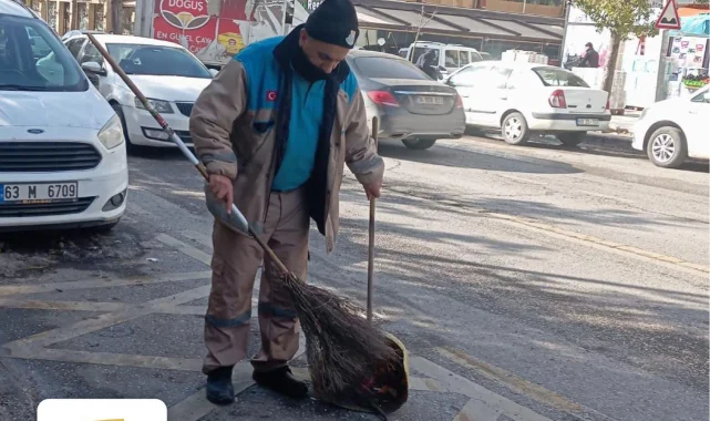 Haliliye Belediyesi Temizlik Ekipleri Şehrin Dört Bir Yanında Yoğun Mesai Harcıyor