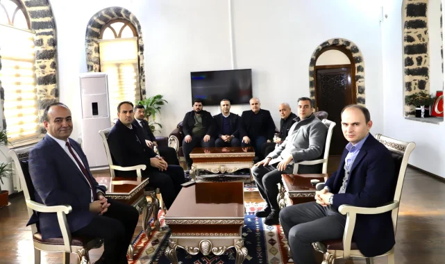 Haliliye Sağlık Heyetinden Siverek Kaymakamına Önemli Ziyaret