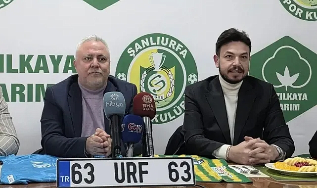 Hibe sürprizi! Urfaspor'un plakası sonunda teslim edildi!