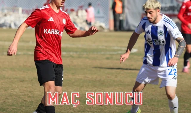 Karaköprü Belediyespor Sahasında Mazıdağı Fosfatspor ile Karşılaştı