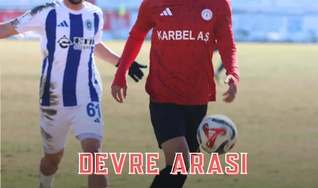 Karaköprü Belediyespor ve Mazıdağı Fosfatspor Maçında İlk Yarı Beraberliği