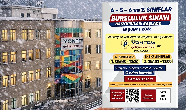 Pratik Yöntem Gelişim Kampüsü’nde Bursluluk Sınavı Başvuruları Sürüyor