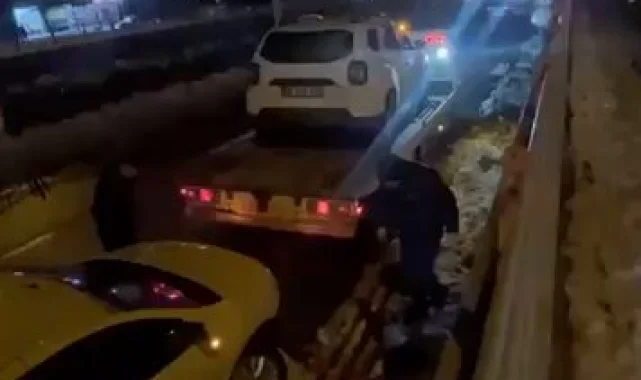 Şanlıurfa Abide Kavşağı Alt Geçidinde Buzlanma Zincirleme Kazaya Neden Oldu